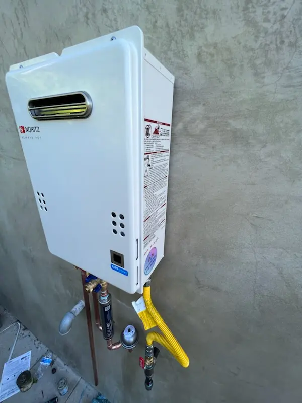 Tankless water heater installation for Glen Haven homes